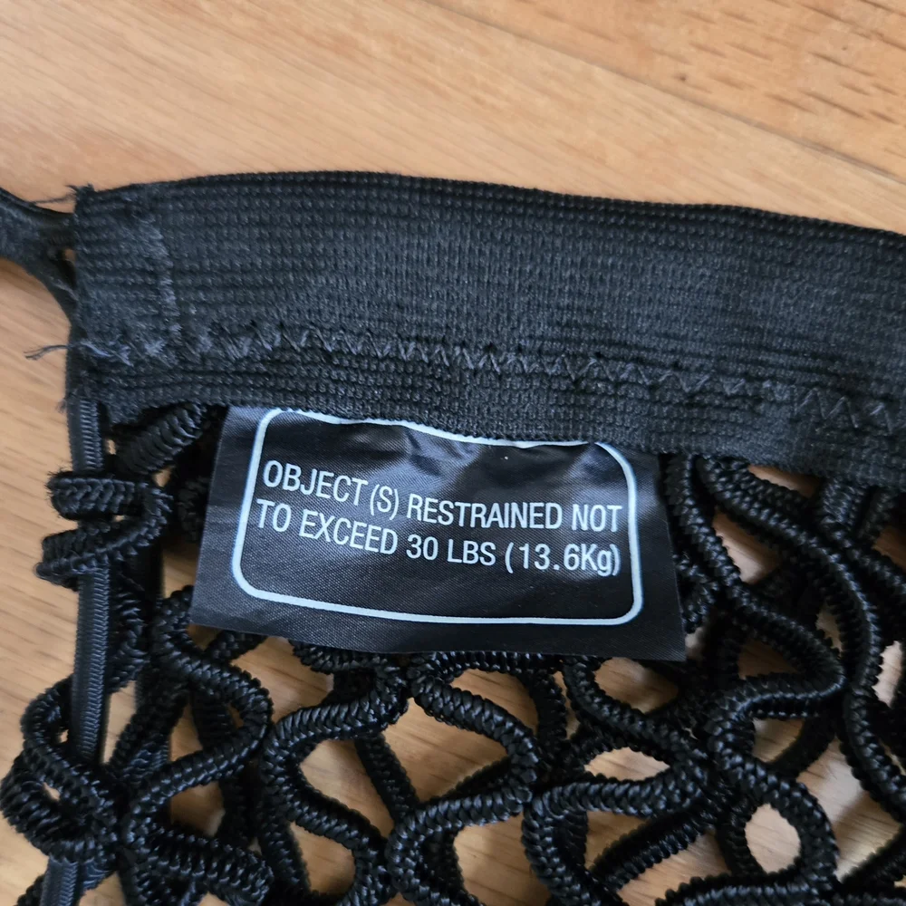 Mazda Black Cargo Net